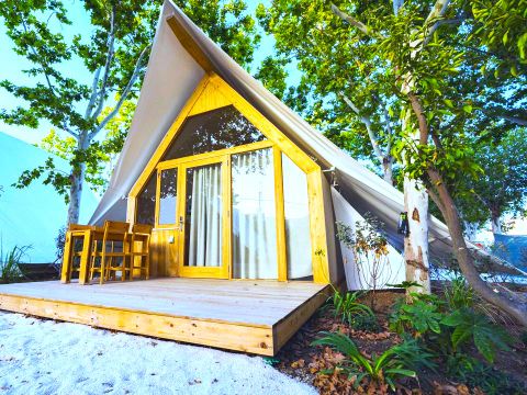 TENTE TOILE ET BOIS 4 personnes - Hanna 4 pers