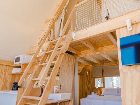TENTE TOILE ET BOIS 4 personnes - Hanna