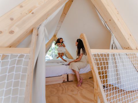 TENTE TOILE ET BOIS 4 personnes - Hanna