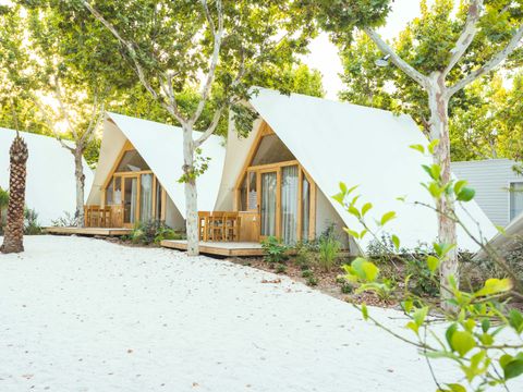 TENTE TOILE ET BOIS 4 personnes - Hanna