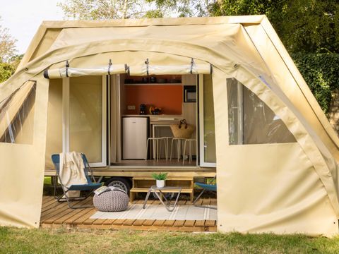 BUNGALOW TOILÉ 4 personnes - Sweet Coco - 2 chambres + Frigidaire + Terrasse