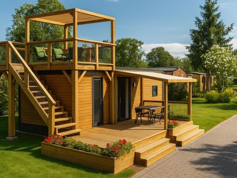 MOBILHOME 6 personnes - Mobil home Prestige Plus vue mer - 3 Chambres - 32m²