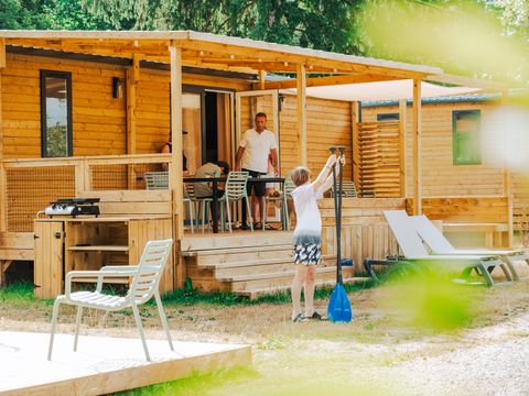 MOBILHOME 6 personnes - Prestige Plus 3 chambres 33m² - Côté Jardin