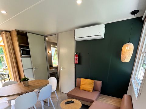 MOBILHOME 6 personnes - Prestige Plus 3 chambres 33m² - Côté Jardin