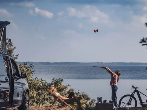 Emplacement - Emplacement Confort - Electricité - Vue lac