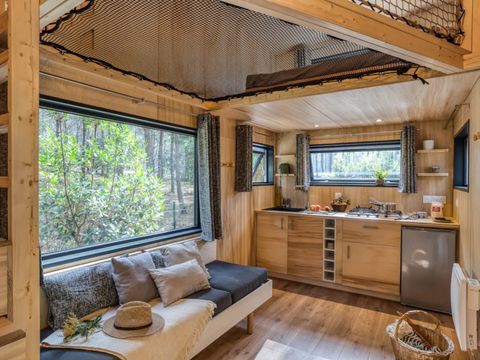 MOBILHOME 4 personnes - Tiny house Confort - 2 chambres