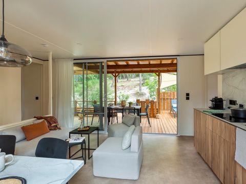 MOBILHOME 4 personnes - Exclusif - 2 chambres - 2 salles d'eau - Clim.
