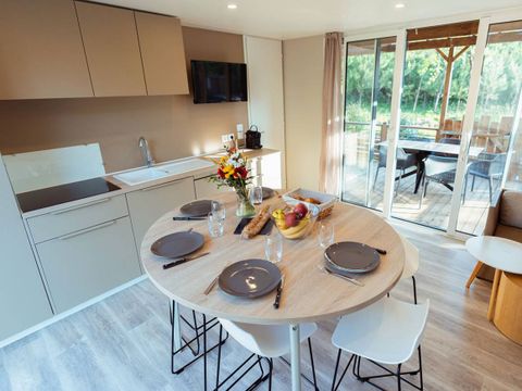 MOBILHOME 4 personnes - Exclusif - 2 chambres - 2 salles d'eau - Clim.