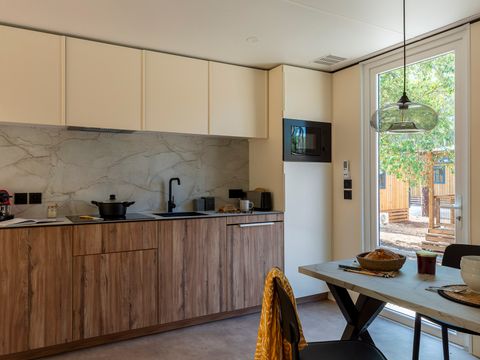 Mobilhome 6 personnes - Exclusif - 3 chambres - 2 salles d'eau - Clim.