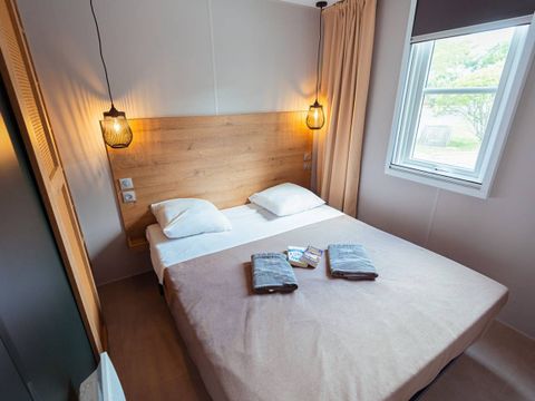Mobilhome 6 personnes - Exclusif - 3 chambres - 2 salles d'eau - Clim.