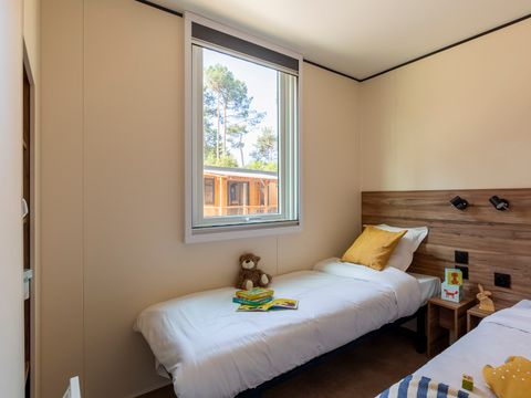 Mobilhome 6 personnes - Exclusif - 3 chambres - 2 salles d'eau - Clim.