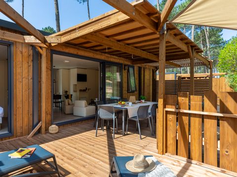 Mobilhome 6 personnes - Exclusif - 3 chambres - 2 salles d'eau - Clim.