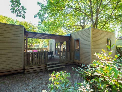 Mobilhome 8 personnes - Exclusif - 4 chambres - 3 salles d'eau - Clim. 2 modules