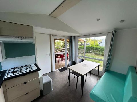 MOBILHOME 4 personnes - Mobil-Home DETENTE 3 Pièces 4 Personnes + TV