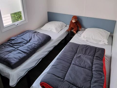 MOBILHOME 4 personnes - Mobil-Home DOGGY 3 Pièces 4 Personnes + TV