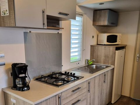 MOBILHOME 4 personnes - Mobil-Home DOGGY 3 Pièces 4 Personnes + TV