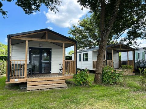 MOBILHOME 4 personnes - Mobil-Home PLAISIR 3 Pièces 4 Personnes + TV