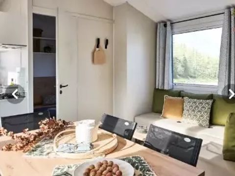 MOBILHOME 6 personnes - Mobil-Home 4 Pièces 6 Personnes + TV