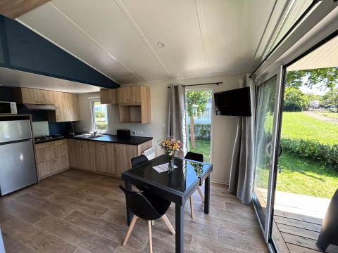 MOBILHOME 4 personnes - Mobil-Home PRESTIGE 3 Pièces 4 Personnes + TV
