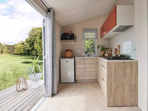 MOBILHOME 4 personnes - Mobil-Home ZEN 3 Pièces 4 Personnes + TV + Jacuzzi