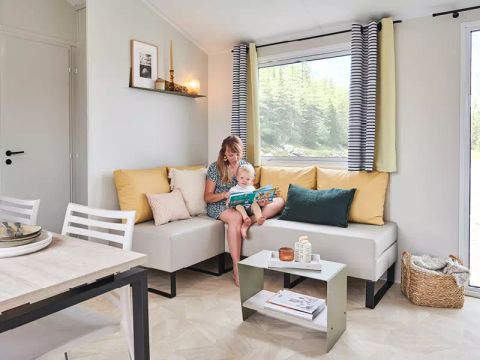 MOBILHOME 4 personnes - Mobil-Home ZEN 3 Pièces 4 Personnes + TV + Jacuzzi