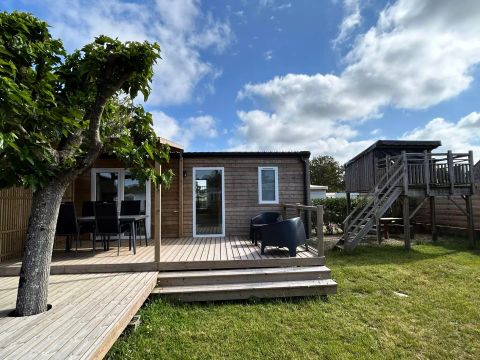 MOBILHOME 4 personnes - 3 Pièces 4 Personnes + Cabane Enfants + TV