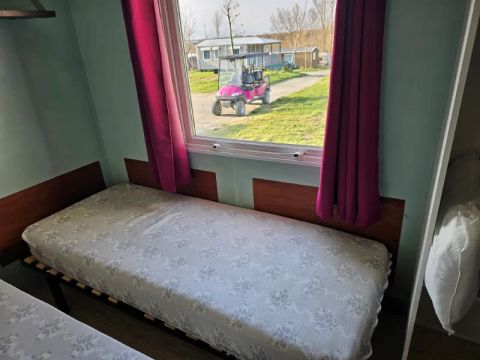 MOBILHOME 6 personnes - Mobil Home Aqua 3ch 6persTerrasse Semi-Couverte Clim TV