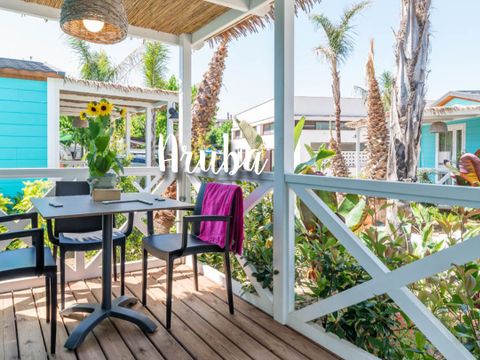 BUNGALOW 4 personnes - Bungalow Aruba bed and breakfast 4 pers
