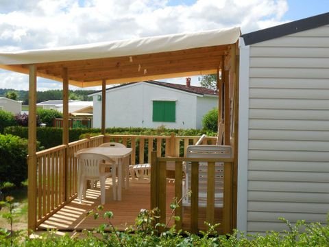 Mobilhome 2 personnes - 1 chambres - 18m²
