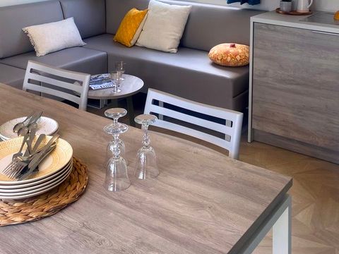 MOBILHOME 8 personnes - Mobil-home premium 4 chambres 40m²