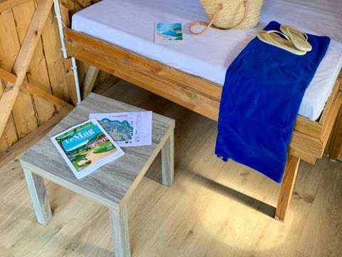 HÉBERGEMENT INSOLITE 3 personnes - Les roulottes du lac Terre d'Auge