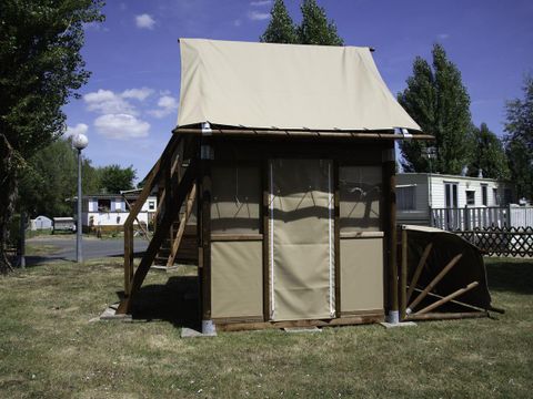 TENTE TOILE ET BOIS 2 personnes - Tente bivouac (cyclistes uniquement)