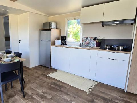 MOBILHOME 4 personnes - Mobil-home 3 Pièces 4 Personnes PMR Climatisé