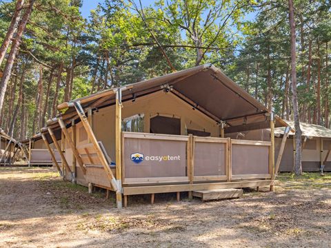 TENTE TOILE ET BOIS 5 personnes - Cikat - Safari tent Lodge (5P)