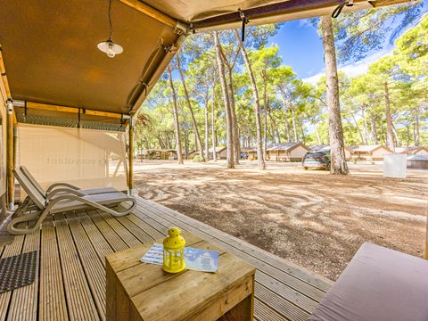 Tente en toile et en bois 5 personnes - Cikat - Safari tent Lodge (5P)