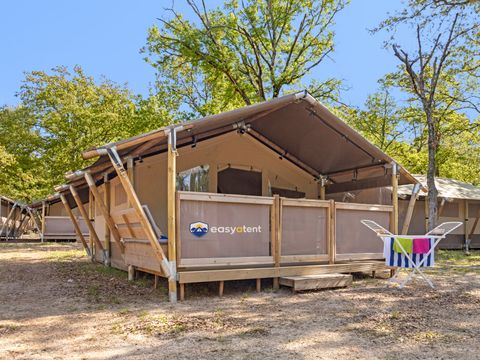 TENTE TOILE ET BOIS 5 personnes - Cikat - Safari tent Lodge (5P)