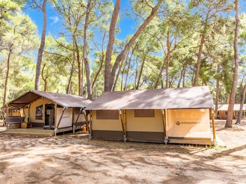 Tente en toile et en bois 5 personnes - Cikat - Safari tent Lodge (5P)