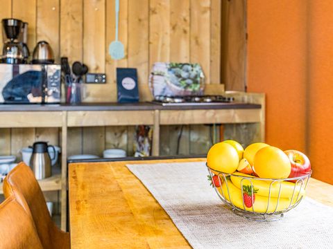 Tente en toile et en bois 5 personnes - Cikat - Safari tent Lodge (6P)