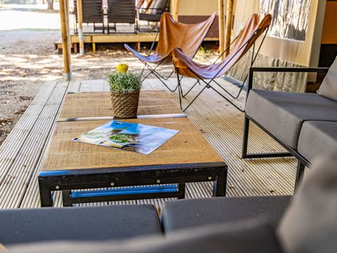 Tente en toile et en bois 5 personnes - Cikat - Safari tent Lodge (6P)