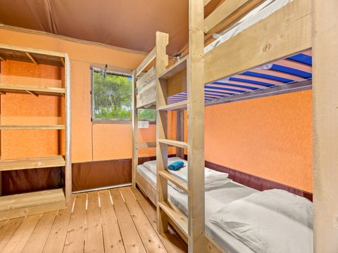 Tente en toile et en bois 5 personnes - Cikat - Safari tent Lodge (6P)