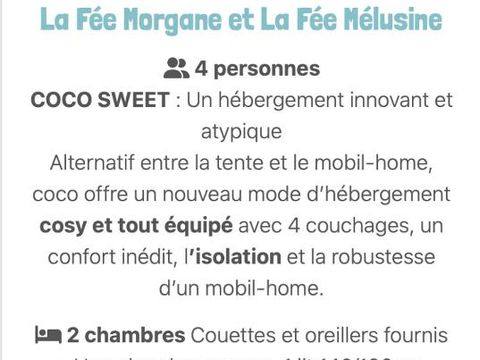 TENTE 4 personnes - Coco-sweet - La fée Morgane