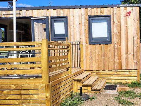 MOBILHOME 4 personnes - Confort + 2 chambres terrasse intégrée