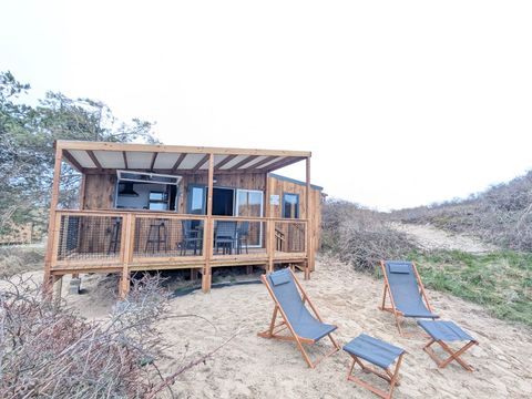 MOBILHOME 4 personnes - Cabane vue mer