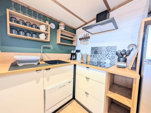 MOBILHOME 4 personnes - Cabane vue mer