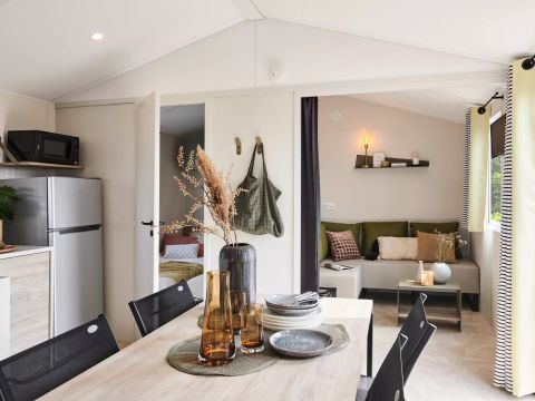MOBILHOME 6 personnes - Modulo 3 Pièces 4/6 Personnes Climatisé + TV