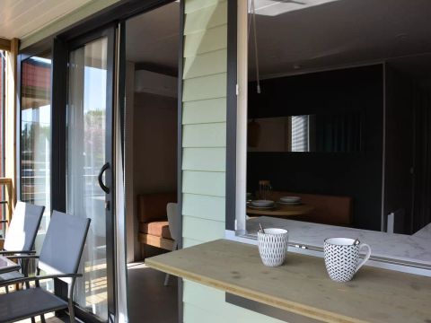 MOBILHOME 4 personnes - Living 3 Pièces 4 Personnes Climatisé + TV