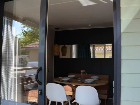 MOBILHOME 4 personnes - Living 3 Pièces 4 Personnes Climatisé + TV
