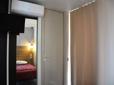 MOBILHOME 4 personnes - Althéa 3 Pièces 4 Personnes Climatisé + TV 2sdb
