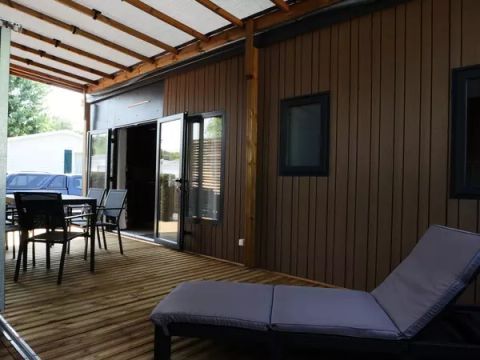 MOBILHOME 6 personnes - Acacia 4 Pièces 6 Personnes Climatisé + TV