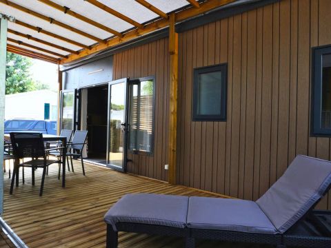 MOBILHOME 6 personnes - Acacia 4 Pièces 6 Personnes Climatisé + TV